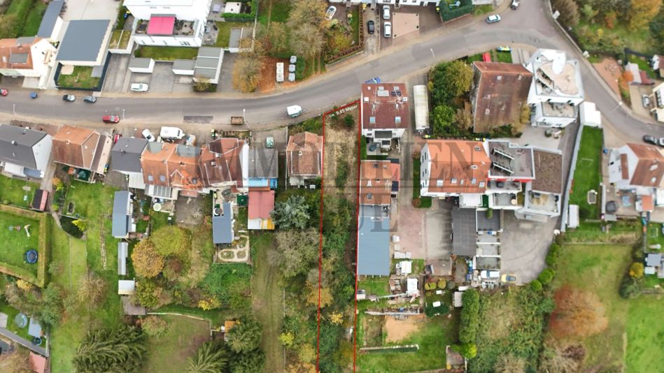 BAUGRUNDSTÜCK (HOCHSTRASSE) IN NEUWEILER - SOFORT BEBAUBAR