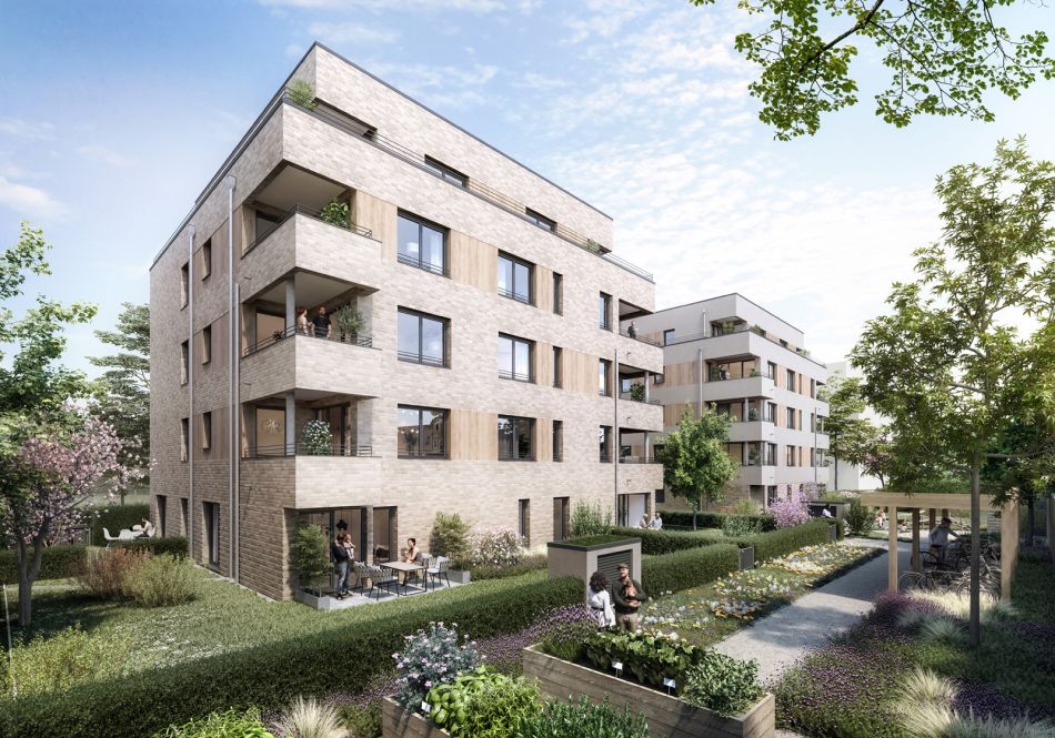 Großer Garten und Südterrasse in Altenbochum