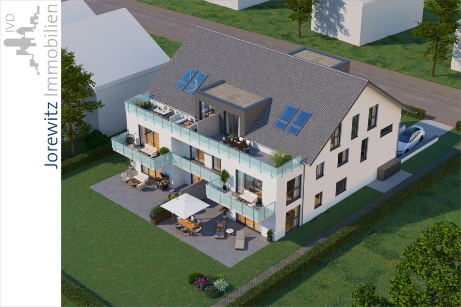 Erstbezug in Hoberge-Uerentrup - Perfekt für Singles und Paare: Moderne 2 Zimmer-Wohnung mit Balkon