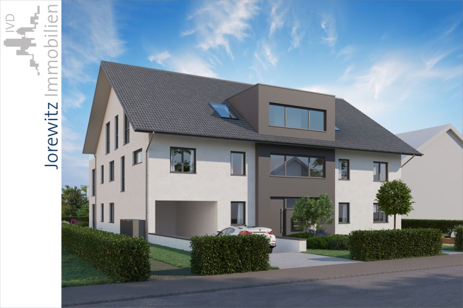 Wohnen über den Dächern von Hoberge-Uerentrup: 
Exklusive 3-Zimmer-Neubauwohnung mit Dachterrasse
