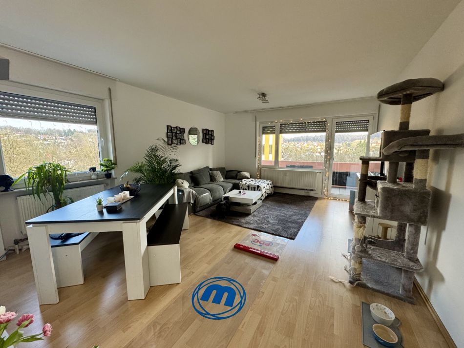 Immobilie in Friedrichsthal - 3-ZKB Eigentumswohnung mit ca. 77 m² Wohnfläche und 2 Balkonen sowie Stellplatz - Bild 1