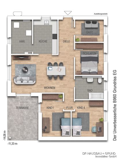 Immobilie in Twedt - AKTIONSBUNGALOW bequem Leben, nicht nur für die reifere Generation! - Bild 1